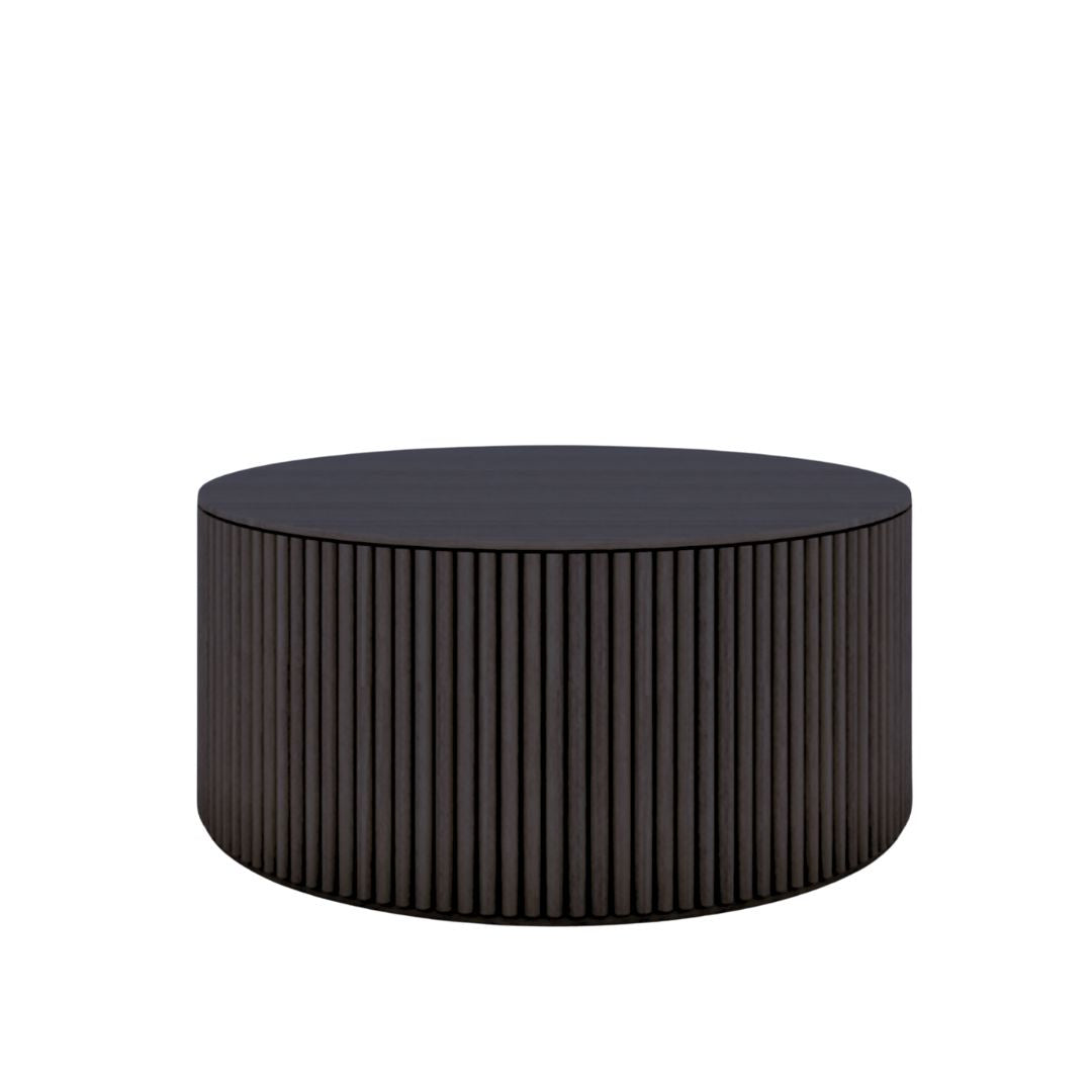 Amore Round Coffee Table - Black