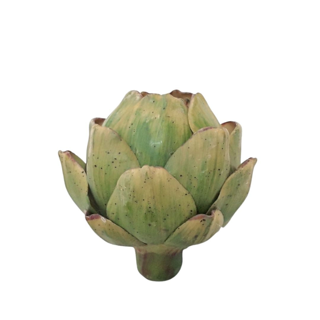 Open Artichoke - Speckled Green