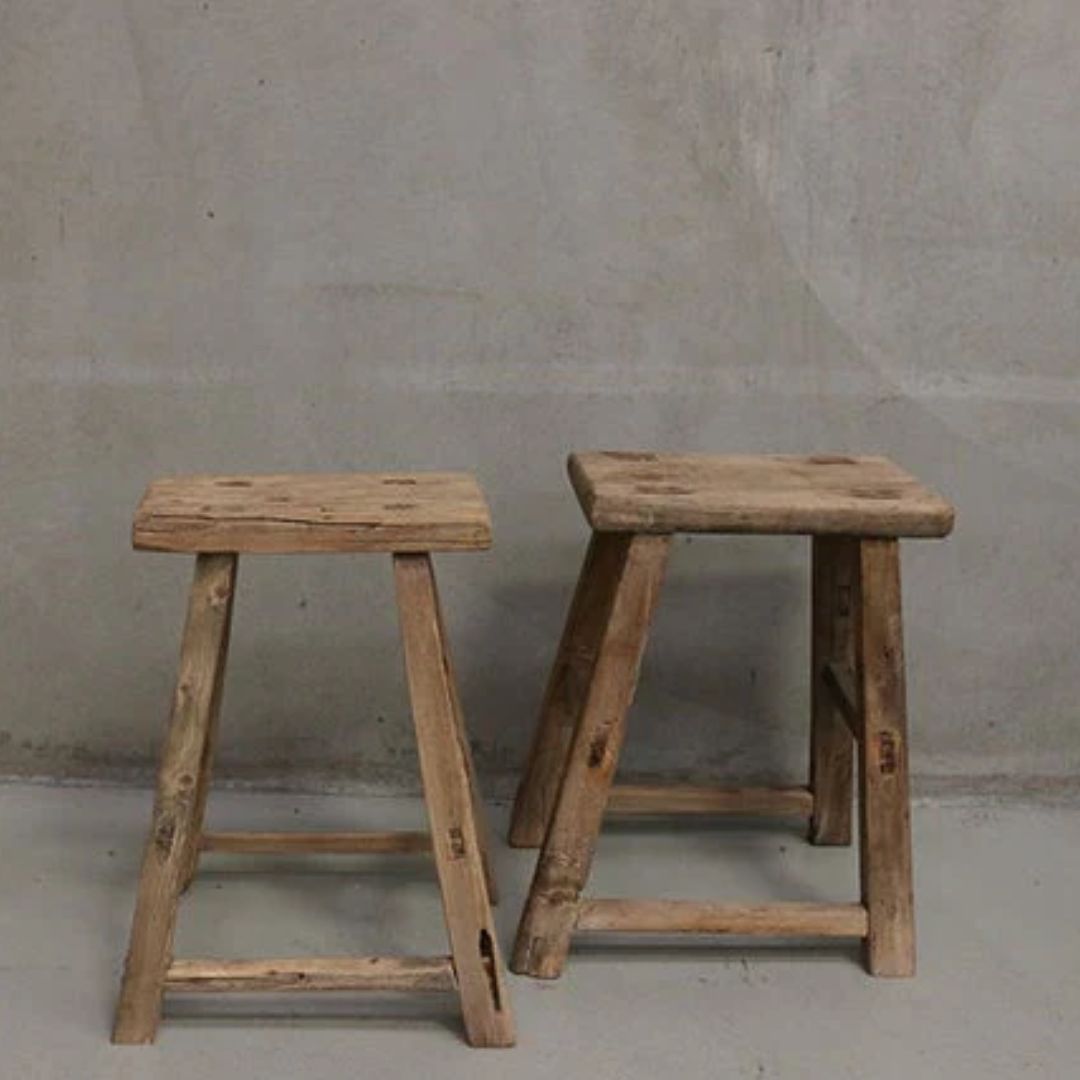 Antique Wooden Stool