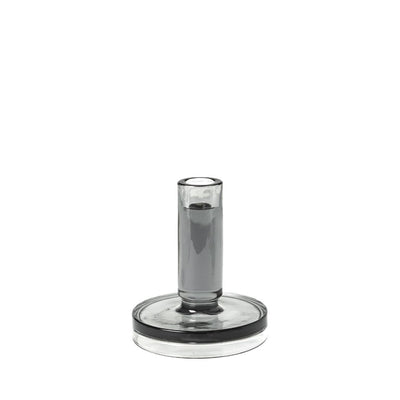 Broste Candleholder Petra: Dark Grey - Tall