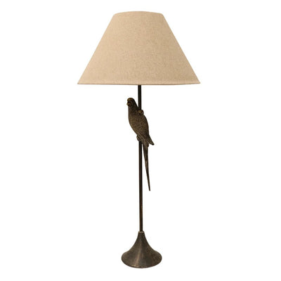 Slate Parrot Table Lamp Base