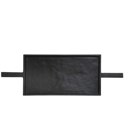 Serving Board Double Handled: Ebonised