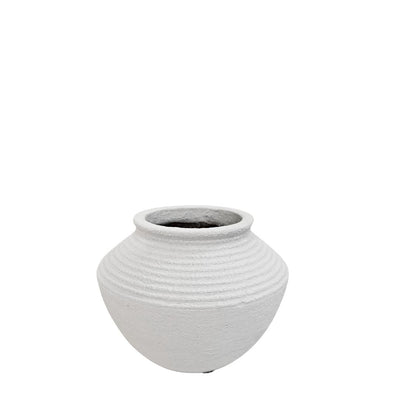 Athena Urn in Santorini White - Large
