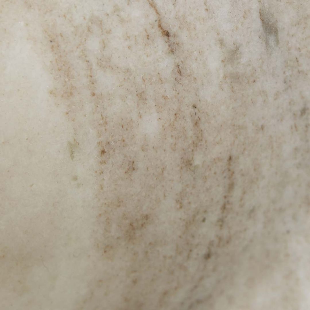 Rufus Indra Small Shallow Bowl - Oat Marble