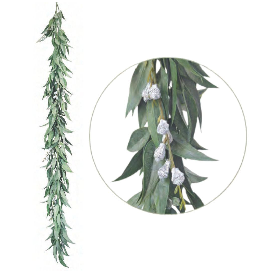 Garland: Long Leaf Eucalyptus - 6ft