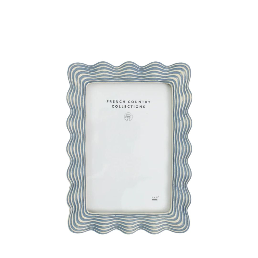 Sophia Waves Photo Frame - 4x6"