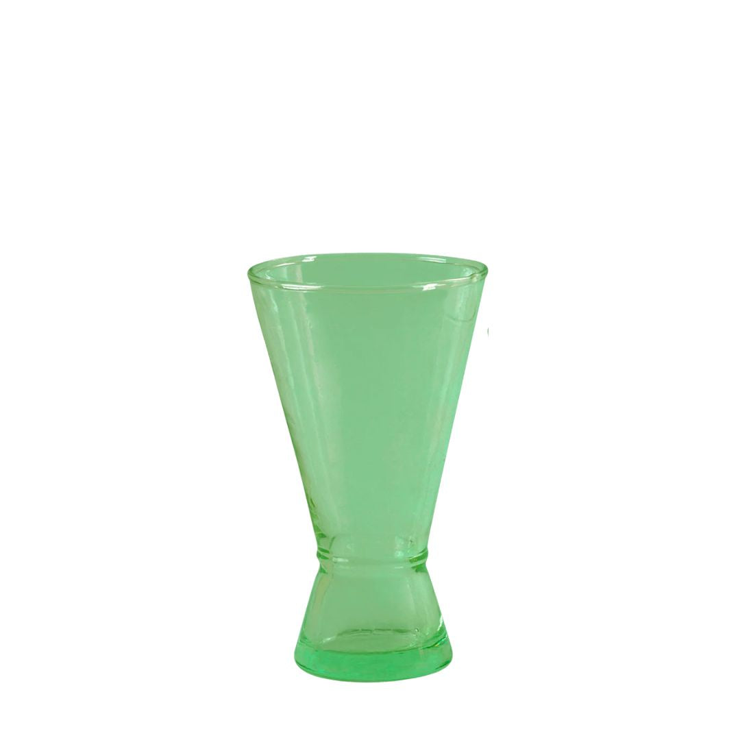 Moroccan Green Wineglass - Large