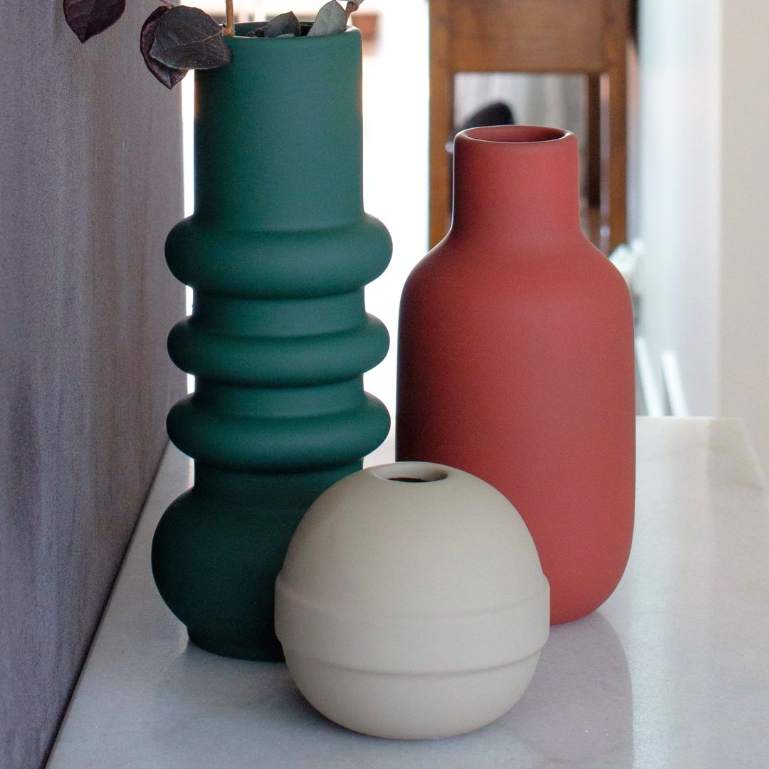 Malmo Round Vase - Driftwood