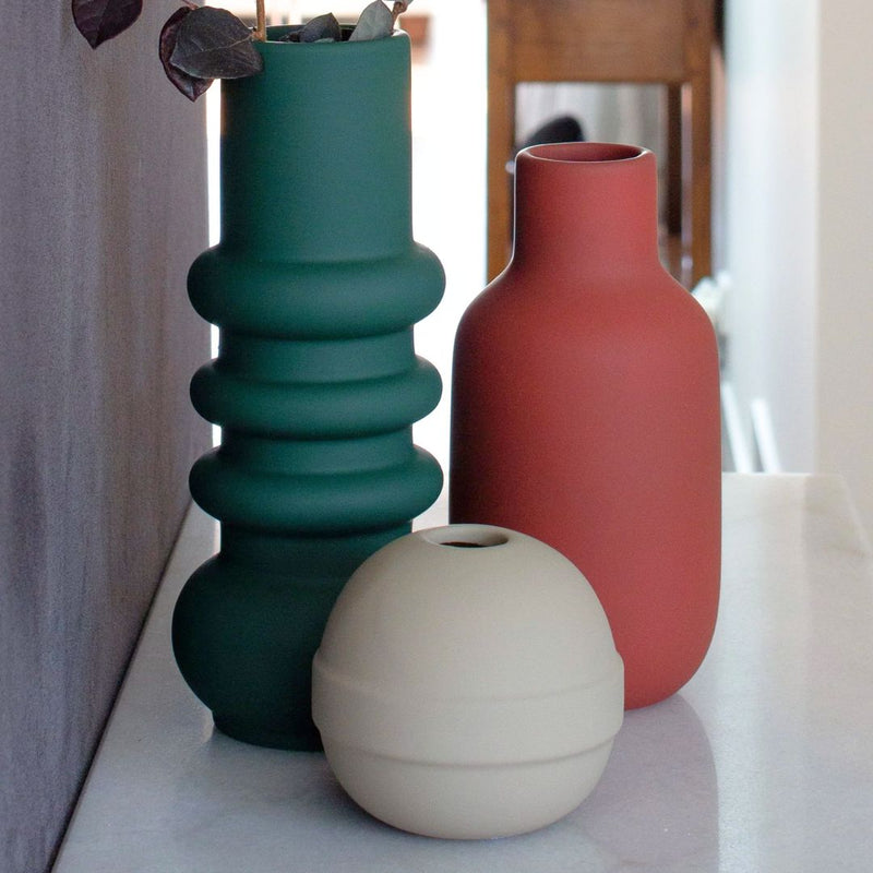 Malmo Round Vase - Driftwood