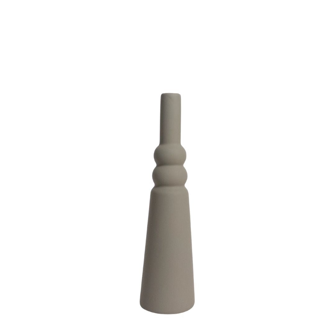 Malmo Bottle Vase - Stone