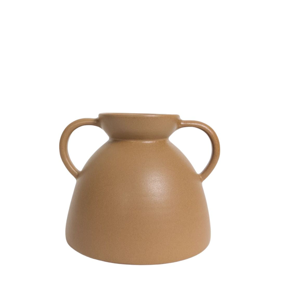 Cole Handled Vase - Earth