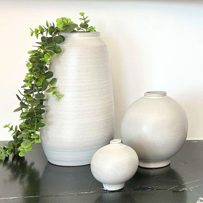 Obi Bud Vase - White