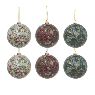 Vintage Pattern Hanging Ball - Mixed Colour