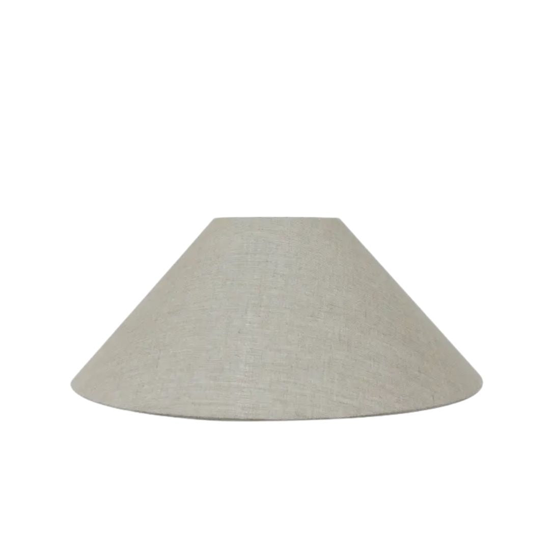 Coolie Linen Shade: Natural - 50cm