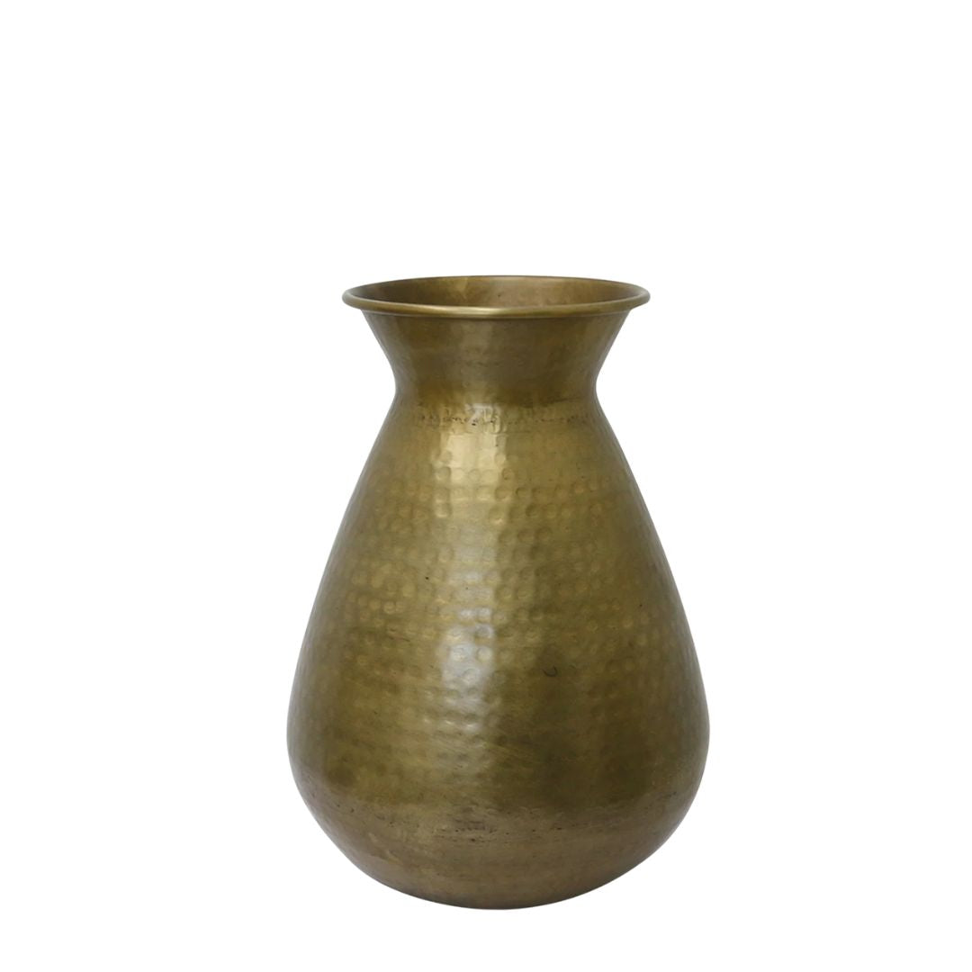 Basque Urn in Antique Brass Finish - Large