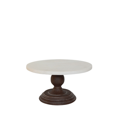 Round Marble Cake Stand