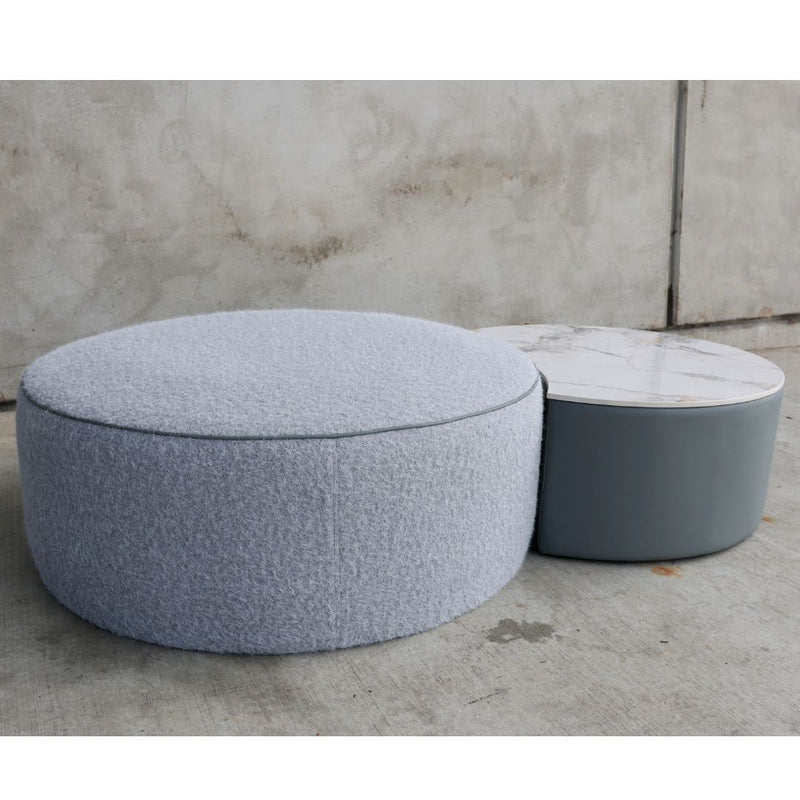 Laura Ottoman: Silver Grey