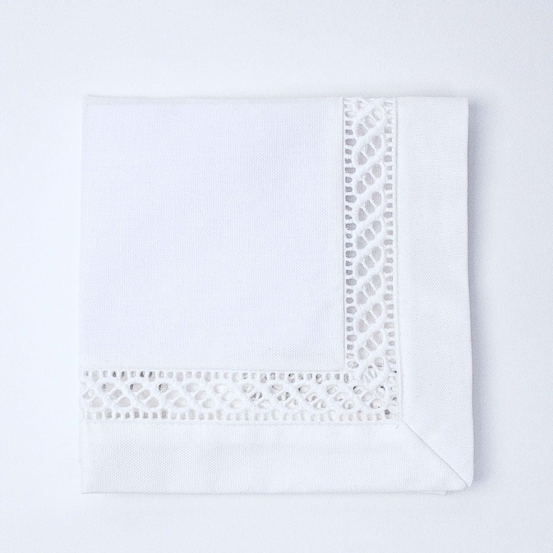 Sintra White Napkins - 40x40