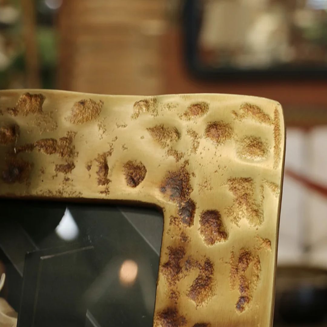 Luggate Photo Frame in Antique Brass