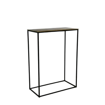 Manhattan Small Console: Antique Brass