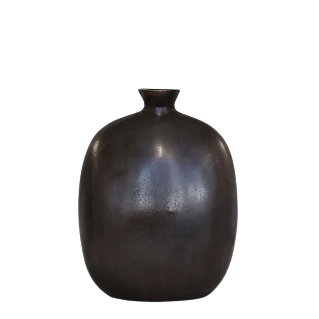 Casablanca Urn Vase: Bronze - Large