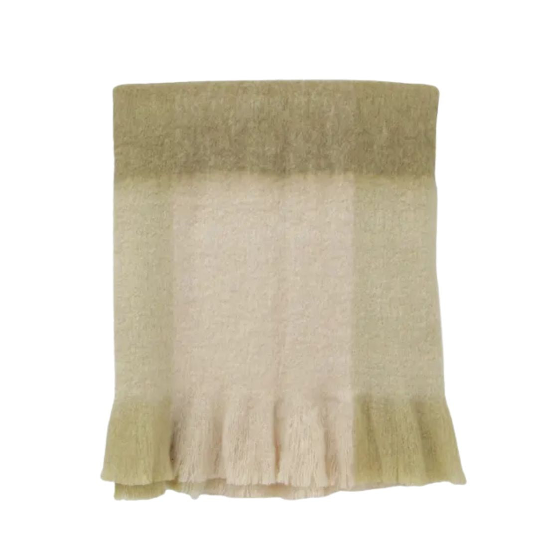 Florentine Throw: Sage Green