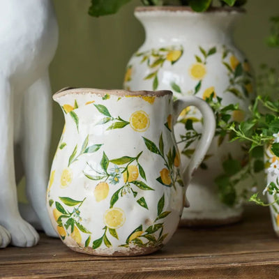 Botanical Lemon Jug - Short