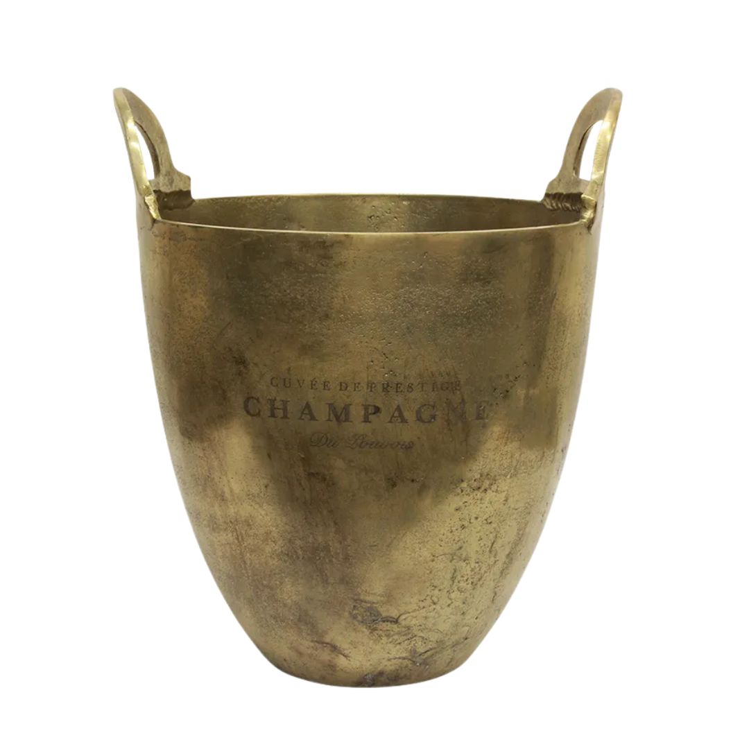 Burnt Pewter Wine Bucket - Large