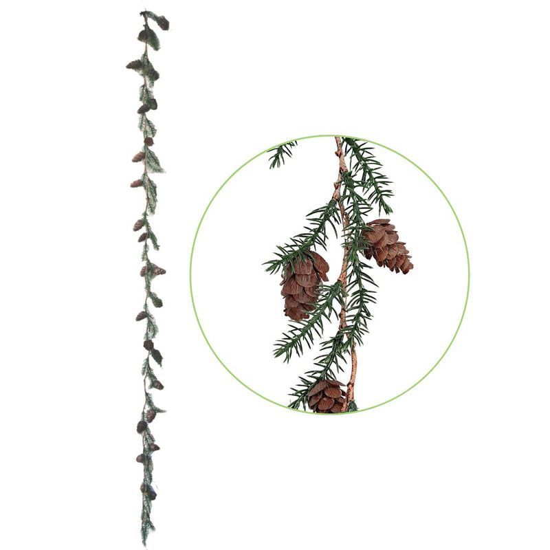 Garland: Pine Cone with Needles