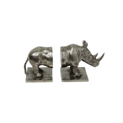 Rhino Bookends