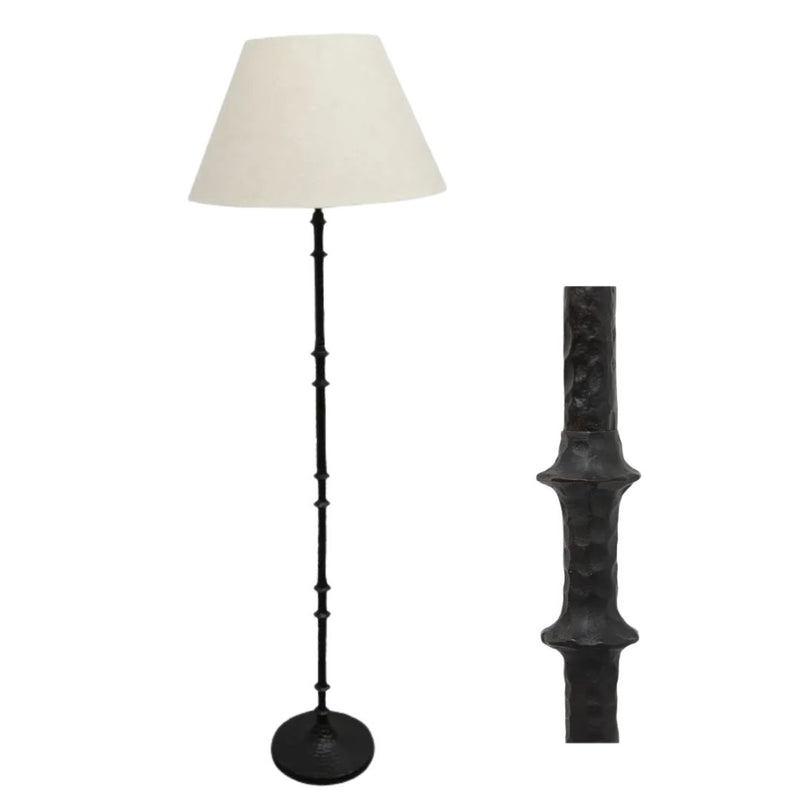 Hammered Floor Lamp Base