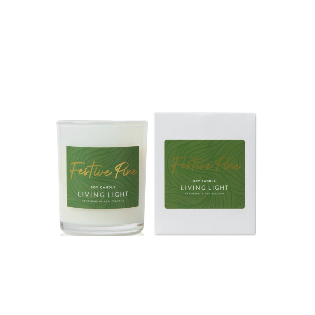 Soy Mini Candle: Festive Pine