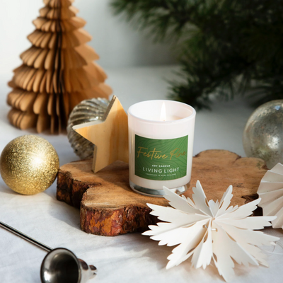Soy Mini Candle: Festive Pine