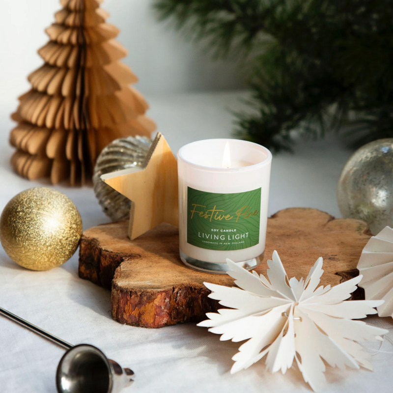 Soy Mini Candle: Festive Pine