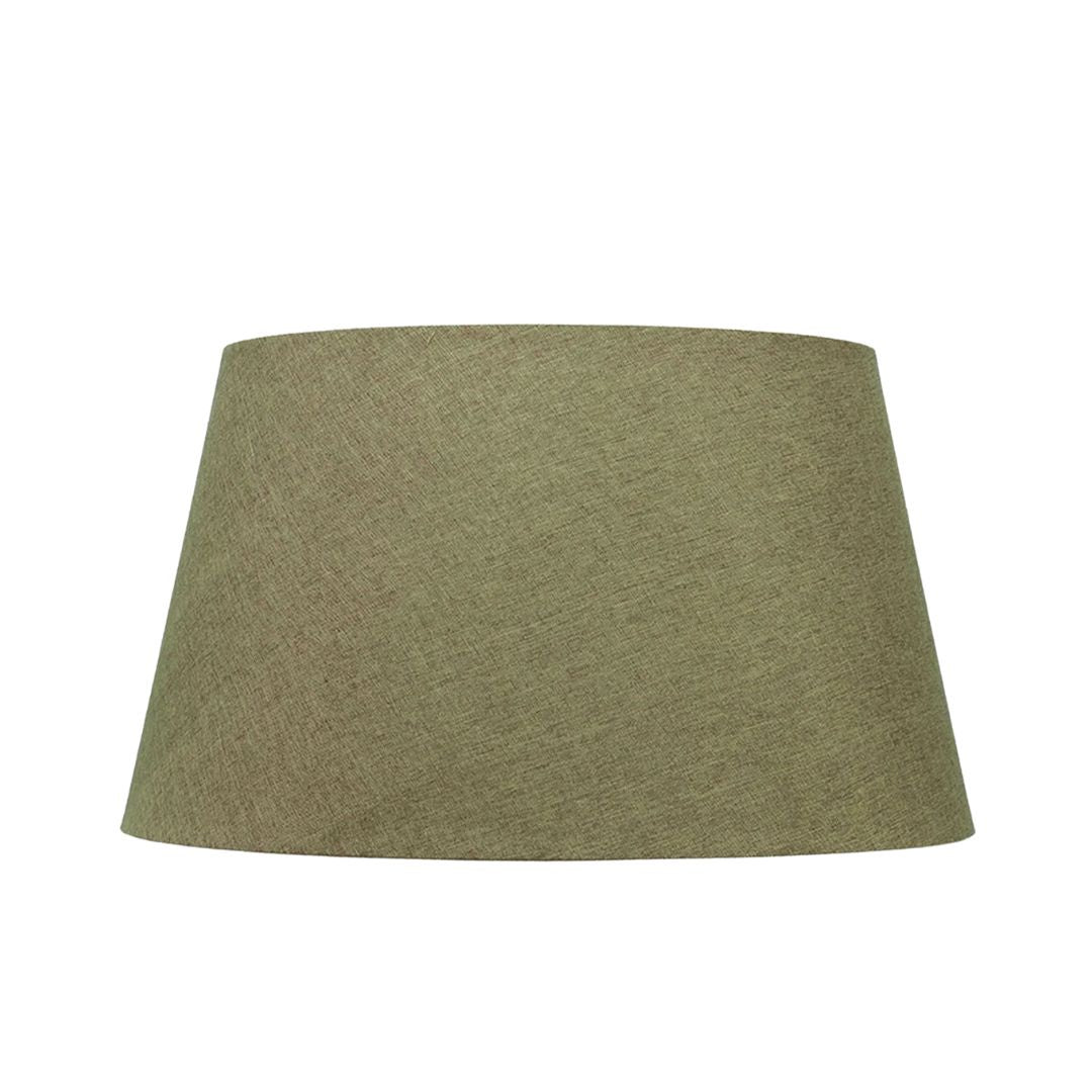 Verde Linen Tapered Drum Lampshade - 51cm