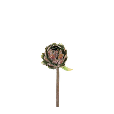 Artichoke with Stem - Red/Brown