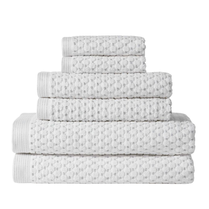 Henley Towel Bundle: Optic White