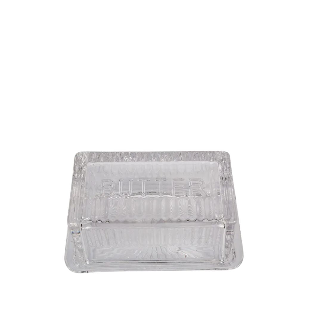 Glass Butter Dish