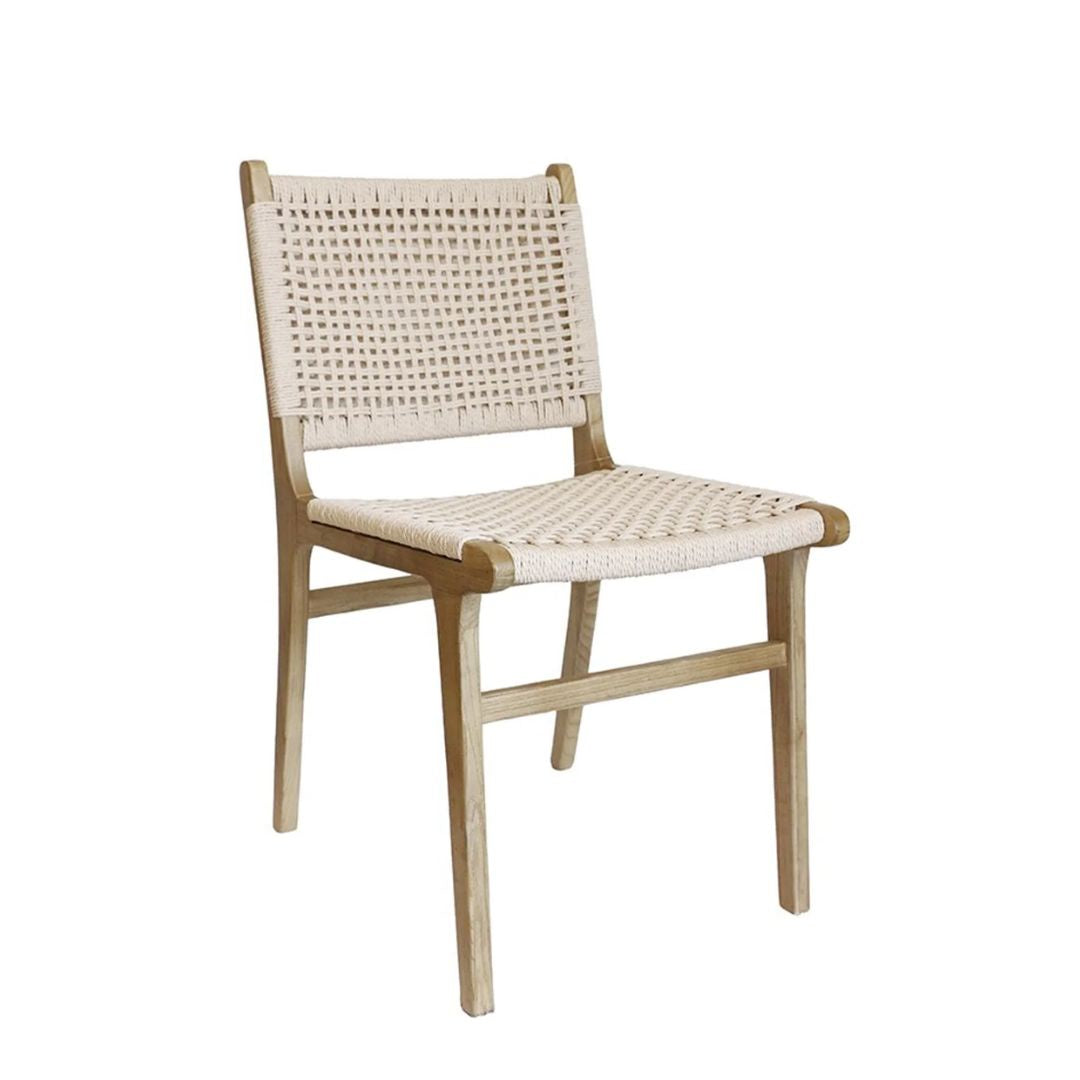 Palma Chair with Woven Sandstone Loom