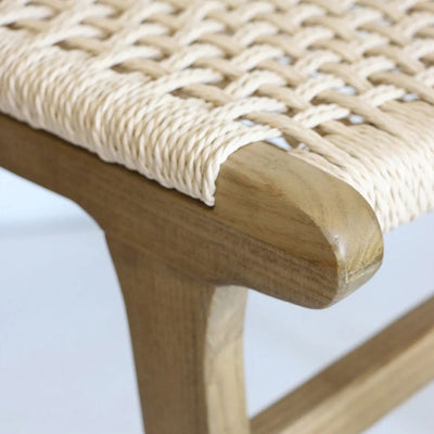 Palma Chair with Woven Sandstone Loom