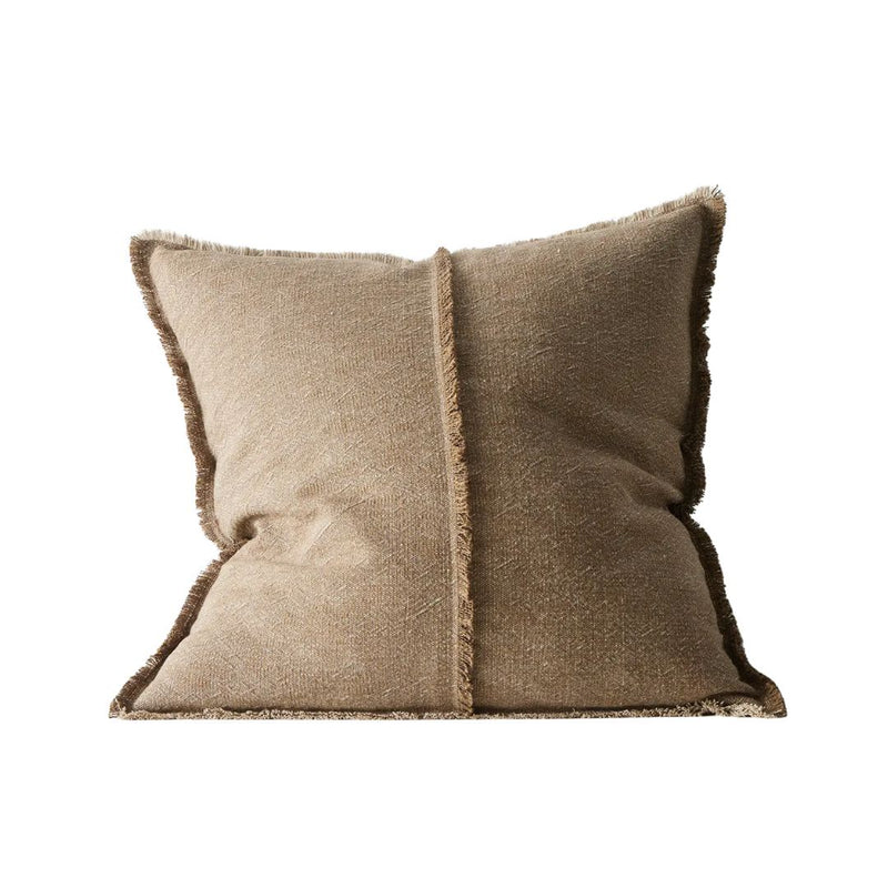 Adela Cushion: Cocoa - 50x50