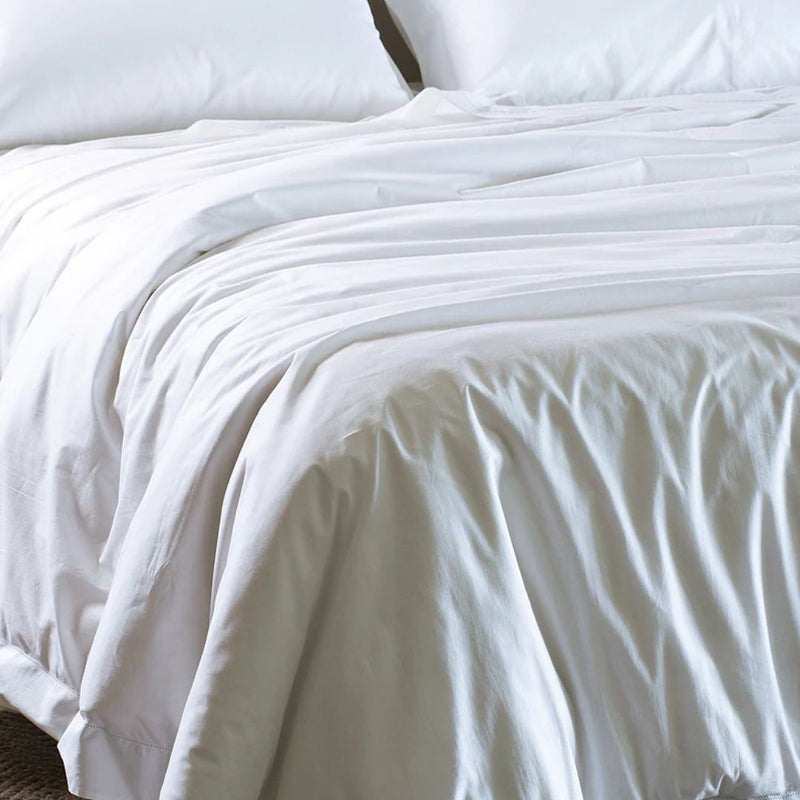 Ajour White Duvet Cover - King