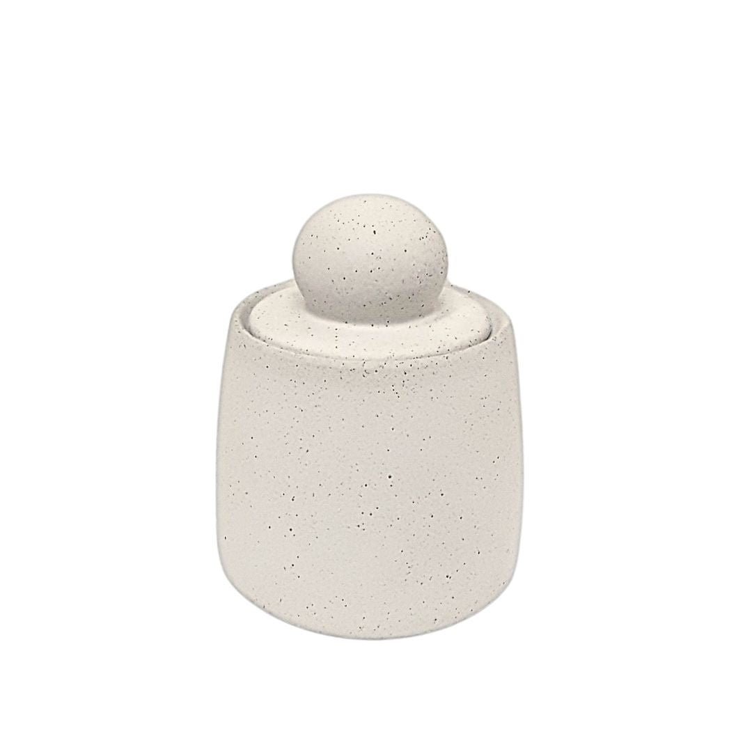 Ball Canister: Sandy White - Large