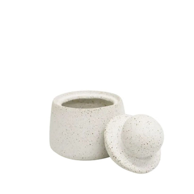 Ball Canister: Sandy White - Small