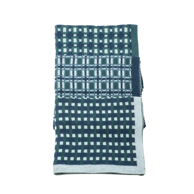 Basento Washcloths: Denim - Set of 3