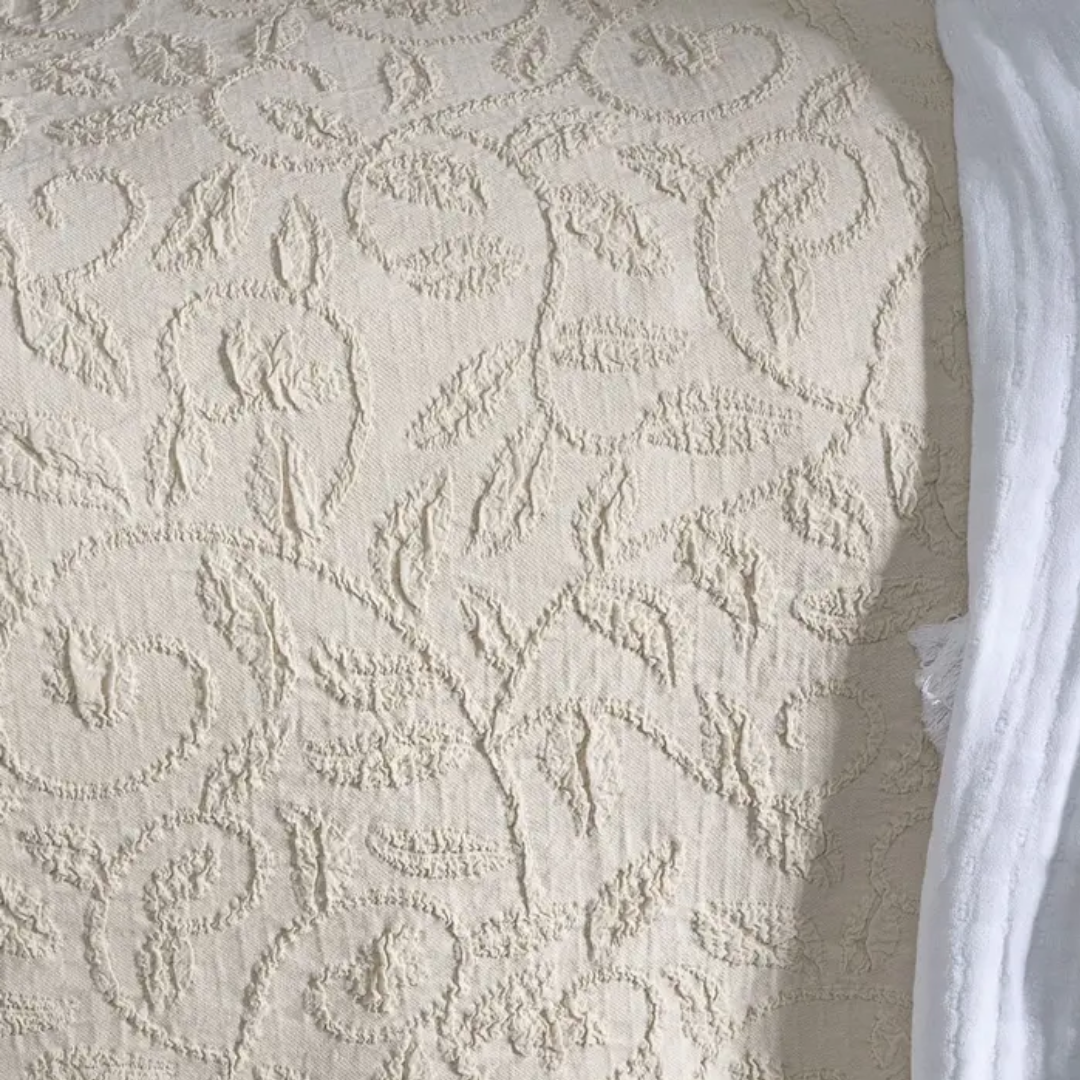 Portuguese Butirir Cotton Jacquard Blanket - 250x270