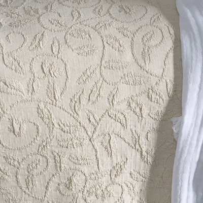 Portuguese Butirir Cotton Jacquard Blanket - 250x270