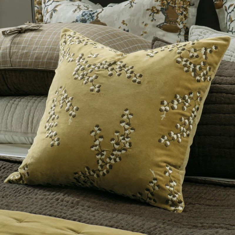 Chaya Ochre Cushion - 60x60