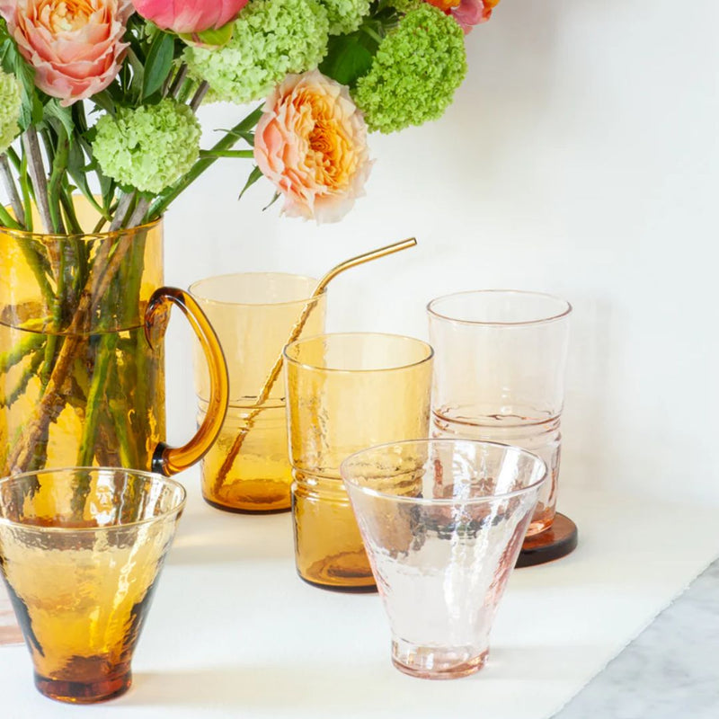 Drinking Glass - Amber