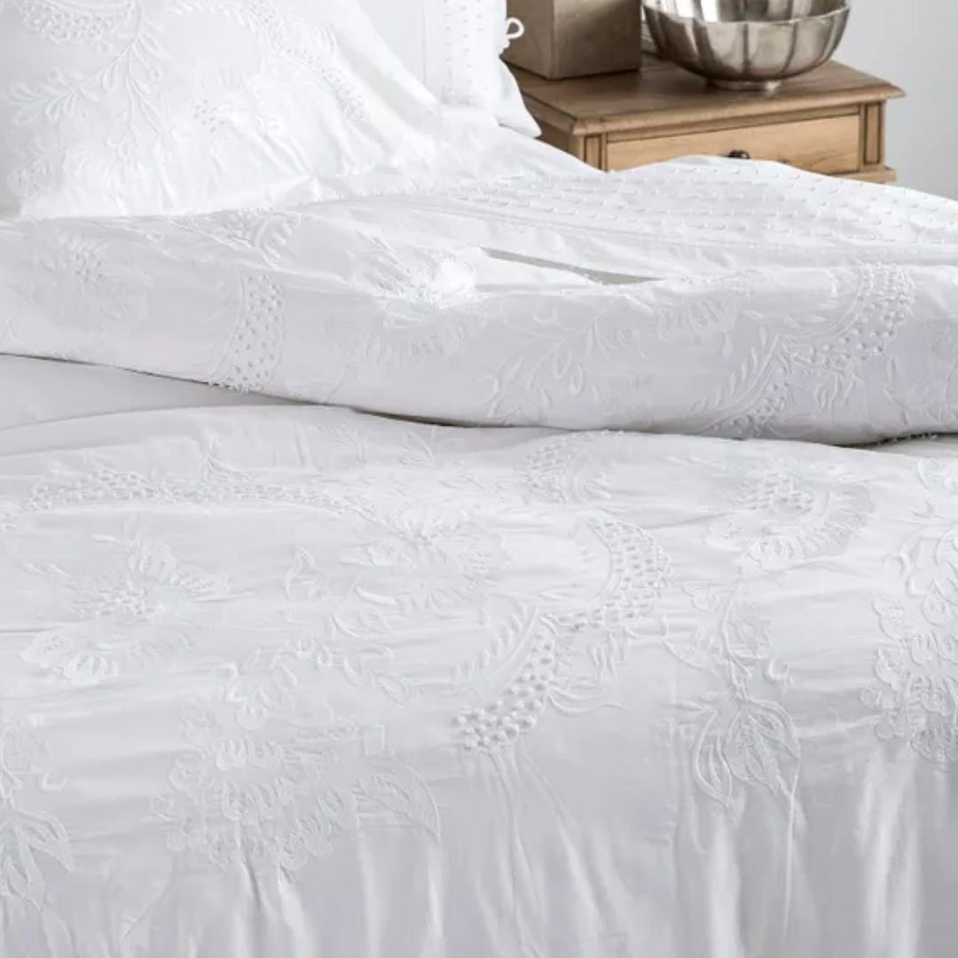 Embelli Embroidered Duvet Cover - King